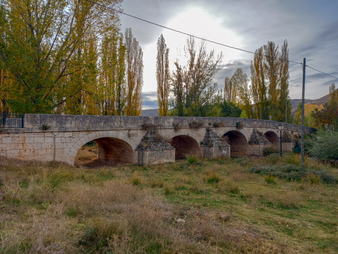 Puente Grande sobre el rio Riaza edited