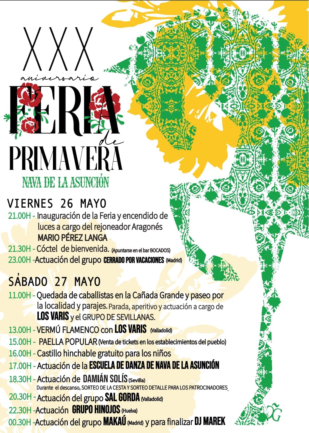 XXX Aniversario Feria de Primavera en Nava de la Asunción