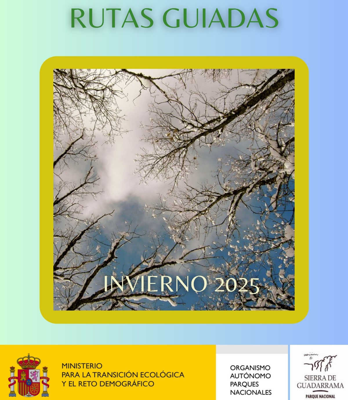 Programa de rutas guiadas - invierno 2025 CENEAM