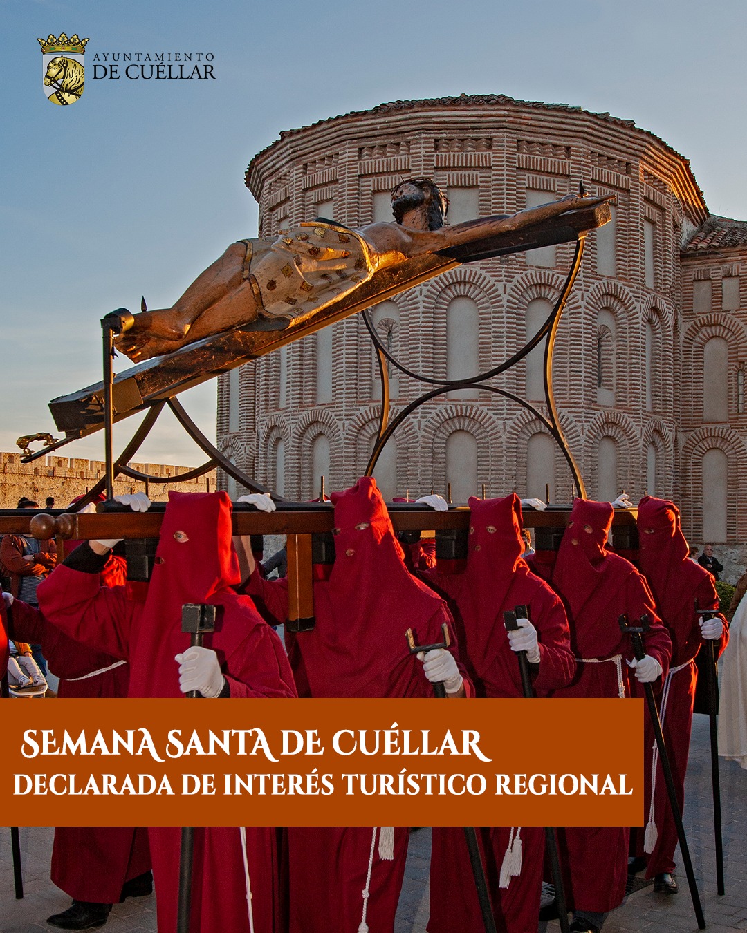  La Semana Santa de Cuéllar ha sido declarada de Interés Turístico Regional