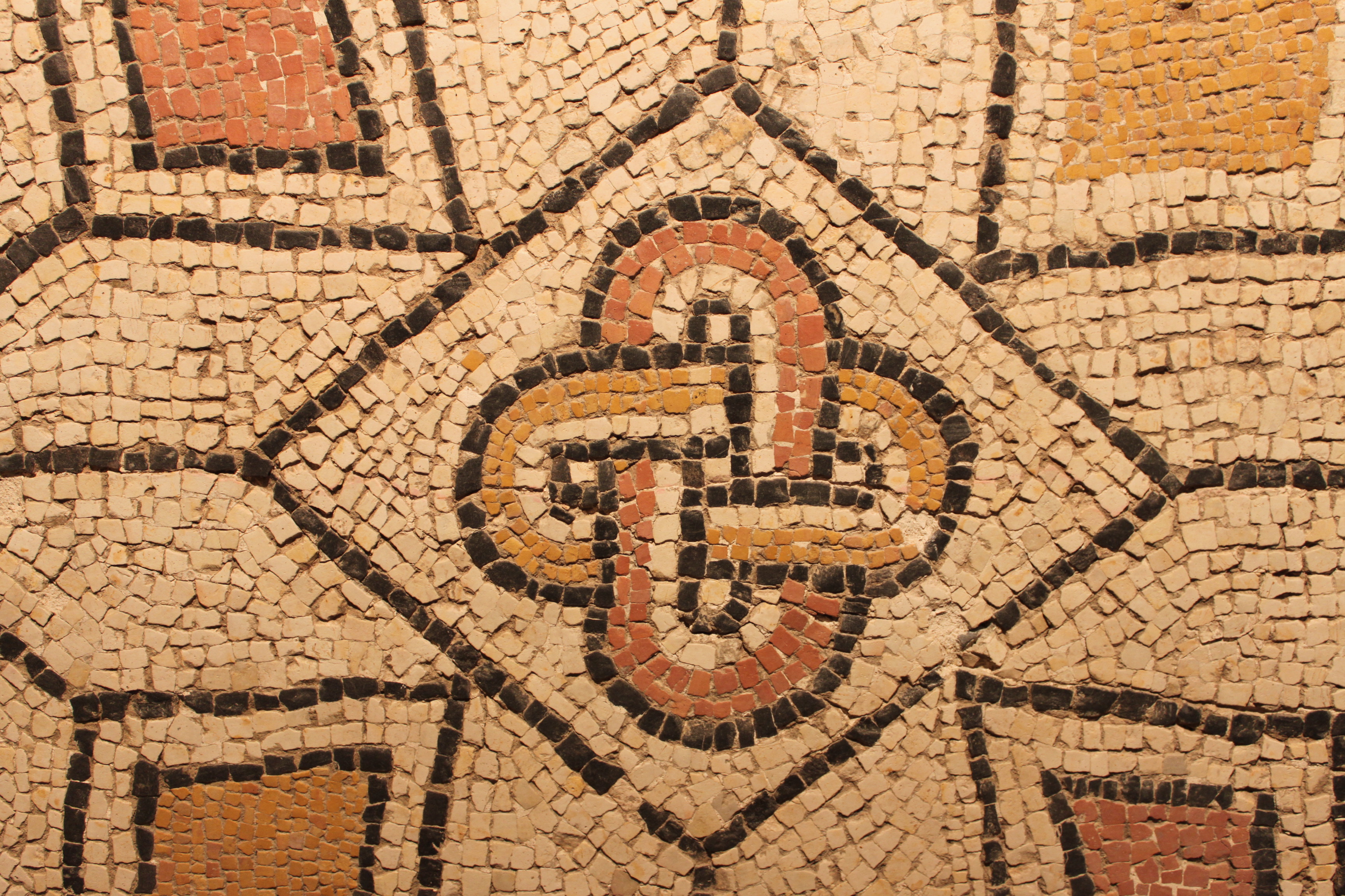 Aguilafuente Aula arqueologica mosaico