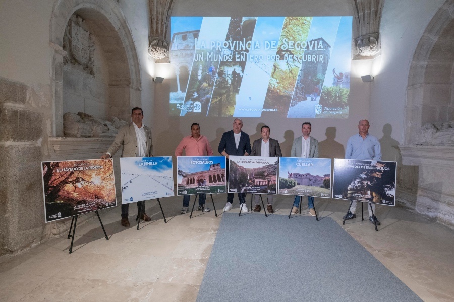 La Diputación de Segovia abre seis nuevos destinos de la provincia como muestra del “mundo entero por descubrir” que plantea su campaña promocional